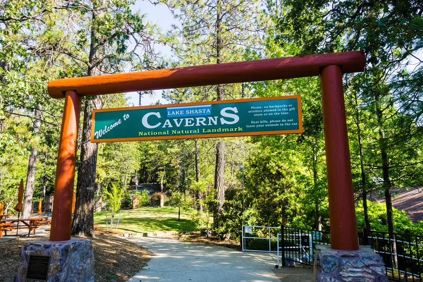 Entrance view at Lake Shasta National Natural Landmark, a location style shot that supports planning access, scenery, and nearby fishing areas.