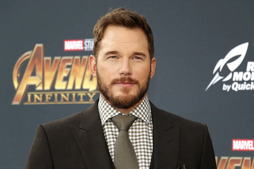 Chris Pratt arrived at the premiere of the film "Avengers: Infinity War" organized by Disney and Marvel at the El Capitan Theater in Hollywood.