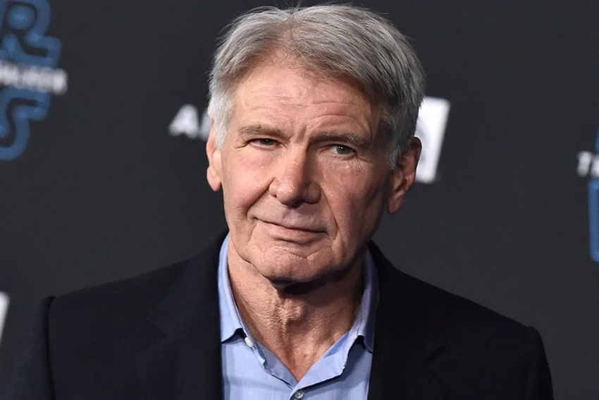 Harrison Ford attends the premiere of "Star Wars: The Rise of Skywalker," where he played the role of Han Solo.
