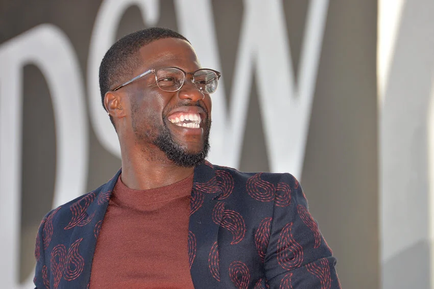 Kevin Hart is being honored as an outstanding comedian at the Hollywood Walk of Fame Star Ceremony.