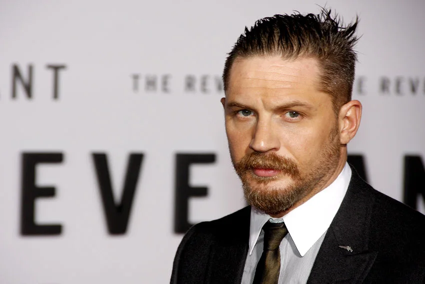 Tom Hardy in a dapper edition at the premiere of "The Revenant" at the TCL Chinese Theater in Hollywood.
